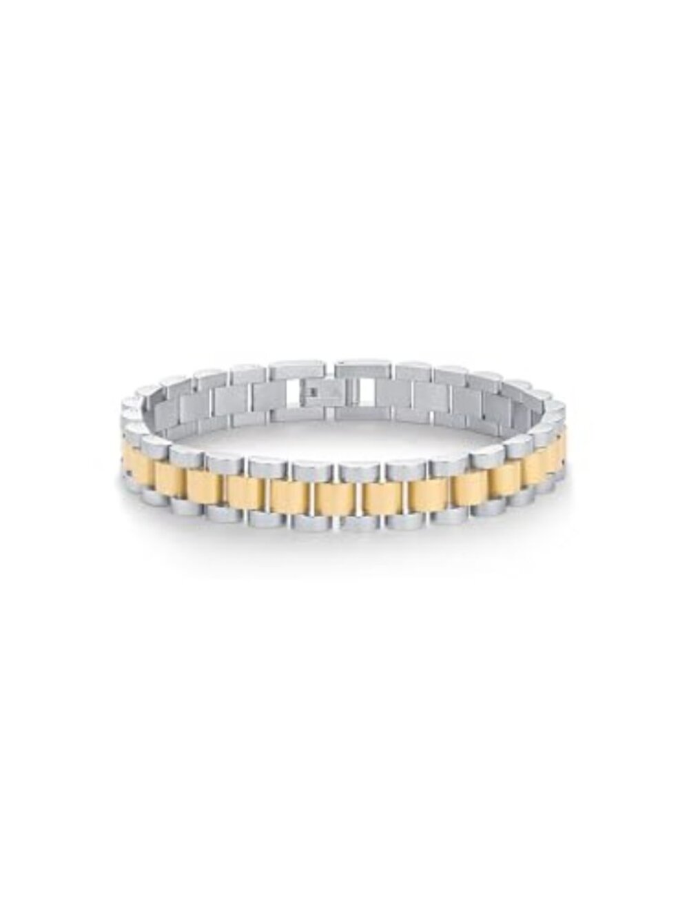 New - 14K Gold Plated Waterproof Watch Strap Chain Bracelet for Women